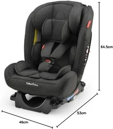 Cadeirinha para Automóvel - Fisher-Price All-Stages Fix 2.0 Preto