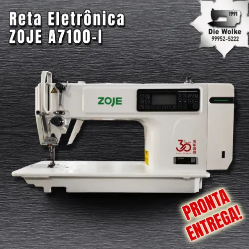 Máquina de Costura Nova - Reta Eletrônica Zoje