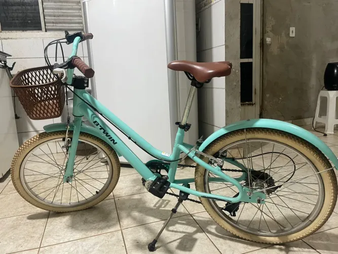 Bicicleta infantil aro 20 quadro aço freio V-brakes