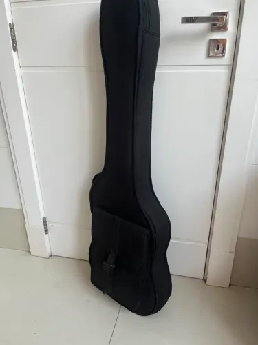 Capa Bag Acolchoada para Violão - Preta - Ótimo Estado