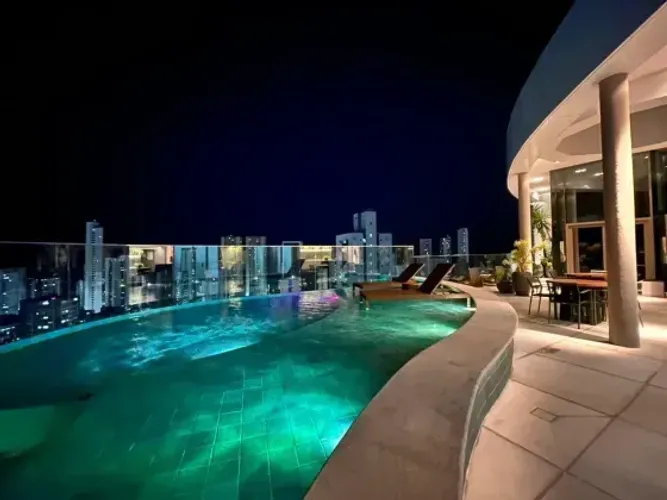 FLAT DIFERENCIADO PARA INVESTIR OU MORAR EM BOA VIAGEM I 28mI LAZER COMPLETO I GARAGEM I L