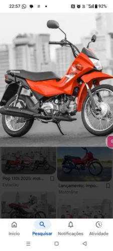 Aluguel de moto 230 semanal