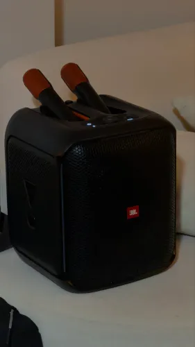 Jbl encore + 2 microfones
