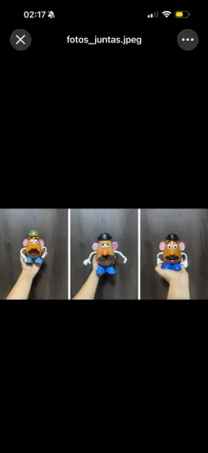 Batatas toy story (descrição)