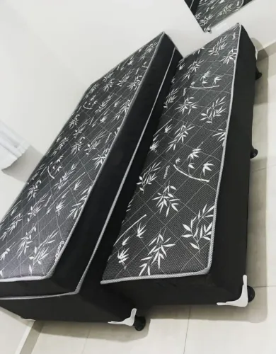 Cama box solteiro Bibox 88x1.88 com Auxiliar D33 Direto da Fábrica