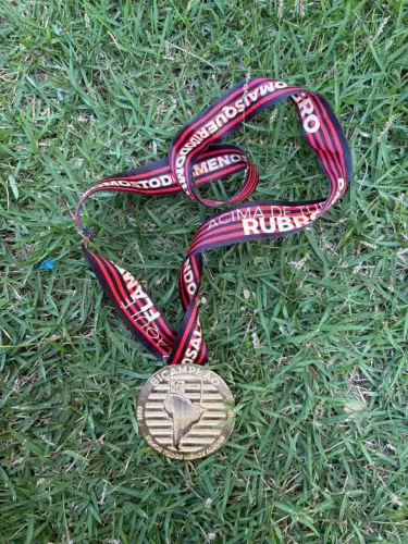 Medalha comemorativa Flamengo Campeão Libertadores 2019