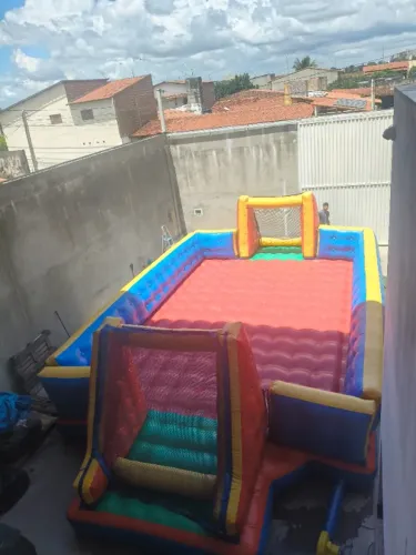 Futebol de sabão inflável 
