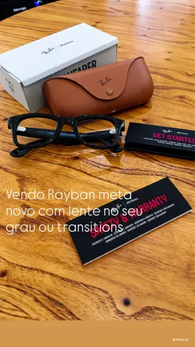 Ray-ban meta 2 geração wayfarer ( garantia até junho 2027)