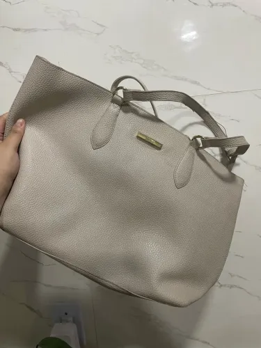 bolsa shopper santa lolla cinza claro