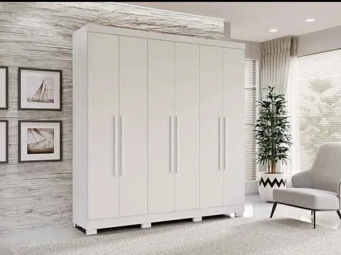 Guarda roupa casal recife 6 portas novo a pronta entrega"