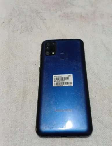 Celular Samsung galaxy M31 cor azul