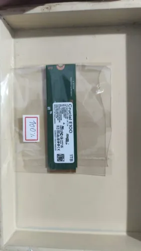 SSD Crucial 1Tera 100% de Saúde (Perfeito Estado