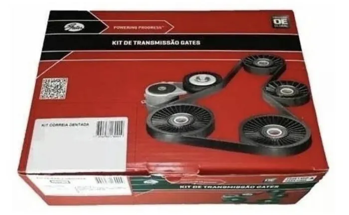 Kit Correia Dentada + Tensionador 206 207 307 Xsara Aircross 1.6 16v 11/