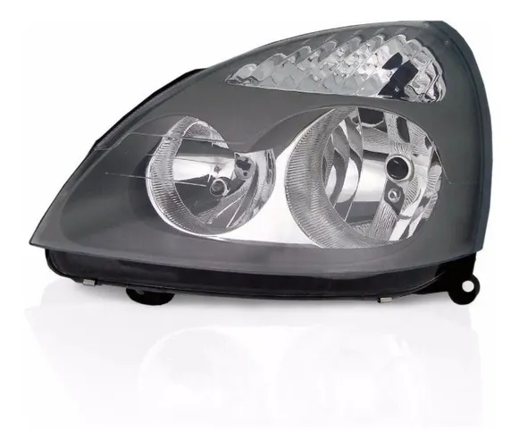 Farol renaut clio cinza 2003 204 205 206 207 208 2009 2010 2011 2012 novo