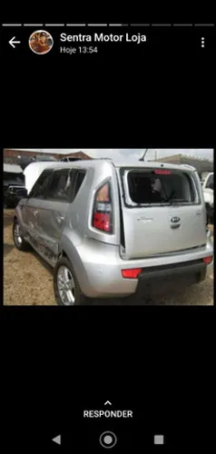 Kia Soul 2012 1.6 autm para retirada de peças