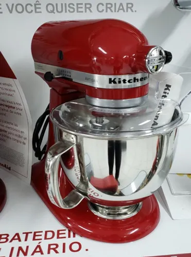 Batedeira planetaria artisan 4,8 litros KitchenAid (nova) Alecs