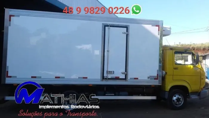 bau refrigerado para caminhão 3/4 