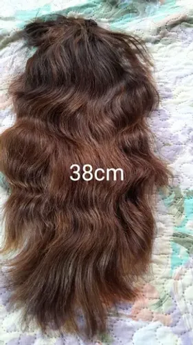 Rabo de cavalo Cabelo natural 38cm