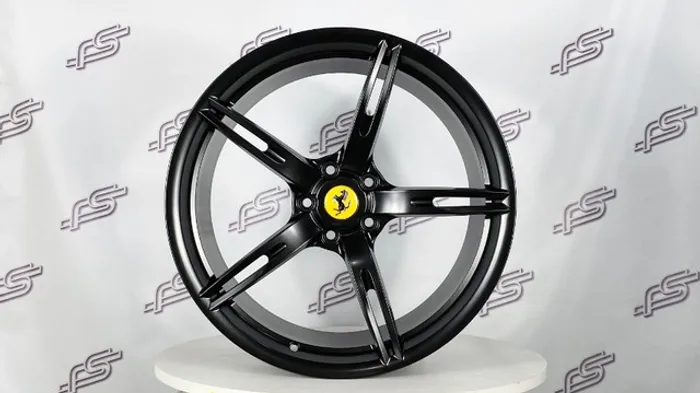 Rodas Ferrari 458 Preto Semi-Brilho 5x114 - 20x8,5 e 20x11