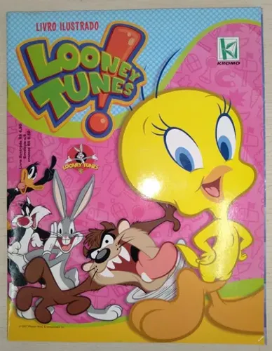 Álbum de figurinhas LOONEY TUNES