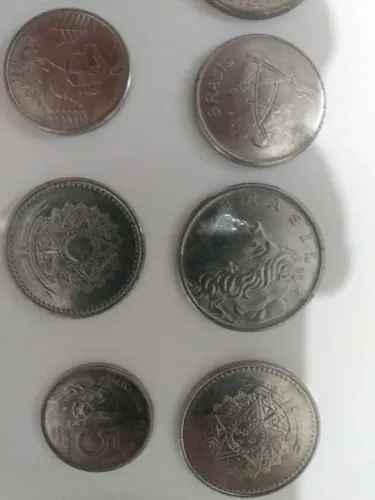 Moedas antigas.