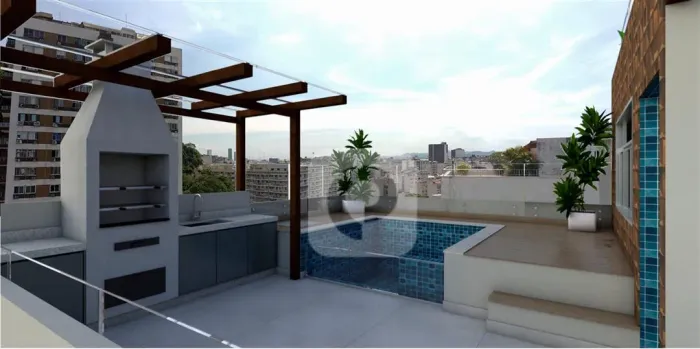 Maravilhosa cobertura triplex - Próximo Metrô. - Vista livre - Varanda grande