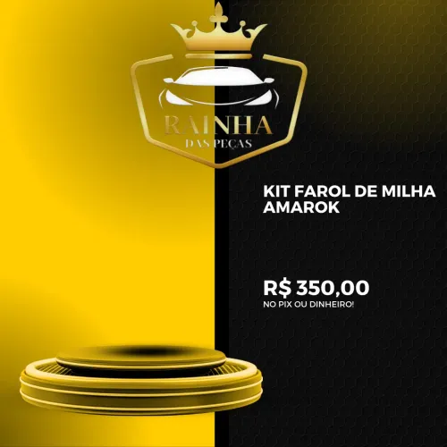 Kit Farol de Milha Amarok
