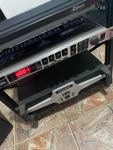 Mesa de Som Whitestone 12 Canais kit