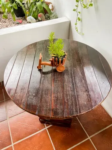 Mesa madeira maciça