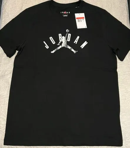 Camiseta Air Jordan Logo Jumpman Black Masculina 100% Original