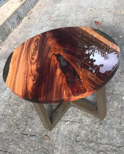 Mesa de centro madeira rustica