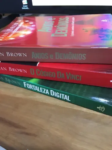 Dan Brown: Código Da Vinci+Anjos e Demônios+Fortaleza Digital