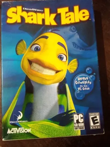 Antigo big box jogo para PC Shark Tale Activision