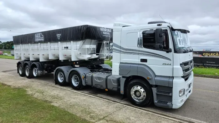 Mercedes Benz Axor 2544 6x2 Ano 22 Caçamba Basculante AIZI Ano 25 0KM