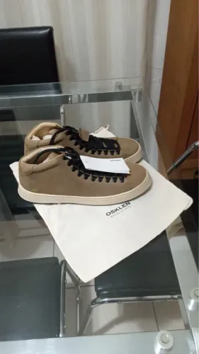 Osklen Soho Nobuck original novo lacrado couro