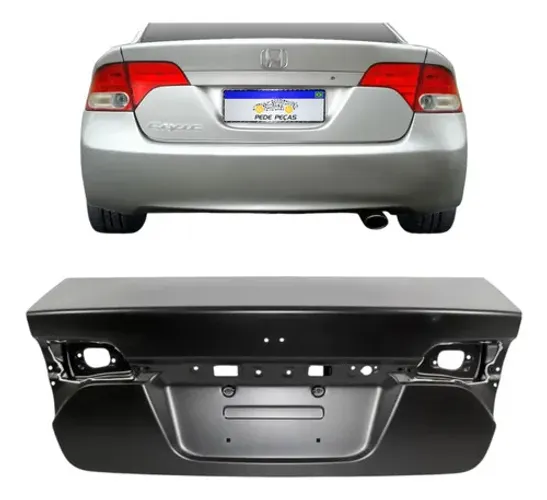 Tampa Traseira Honda New Civic 2007 2008 2009 2010 2011 Nova
