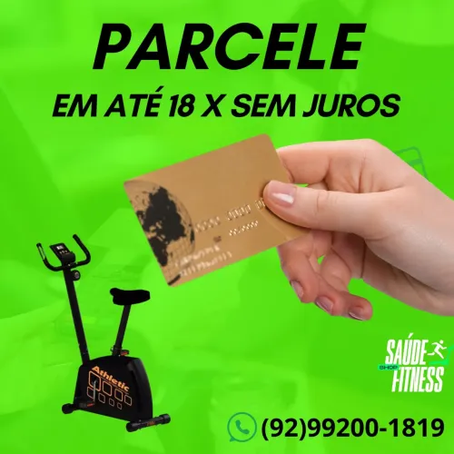 Bicicleta ergométrica Athletic promoção