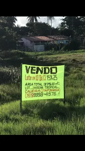 Vende-se lote na caueira próximo do posto petrox 