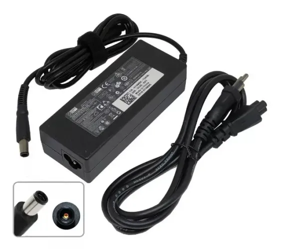 Fonte Para Notebook Dell 19,5v 4,62a 90w e 65w Novo Inspiron Latitude Vostro XPS 