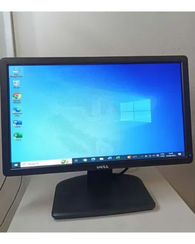 Monitor Dell 19" Pol. Widescreen Led com Garantia e NF Loja Eco Eletron