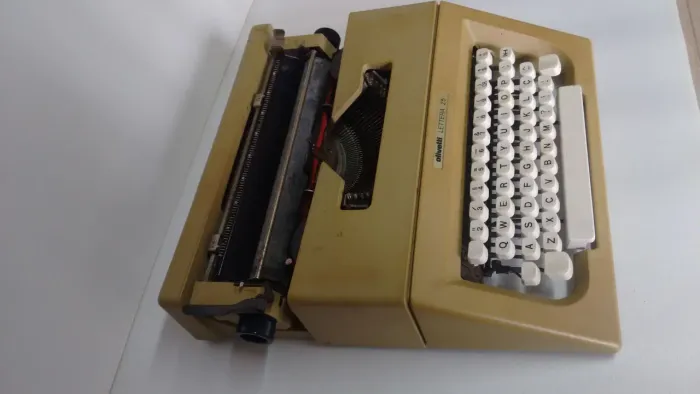 Máquina de escrever.