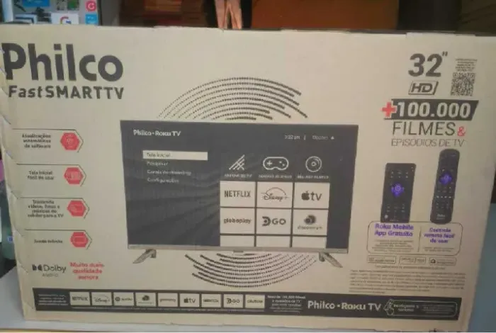 Caixa de papelão para TV 32 polegadas SEM ISOPORES