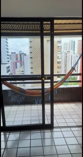 Apartamento 1 Quarto com Varanda no Recife Flat Boa Viagem
