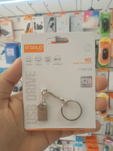 Pen Drive 128GB - Gold Plus