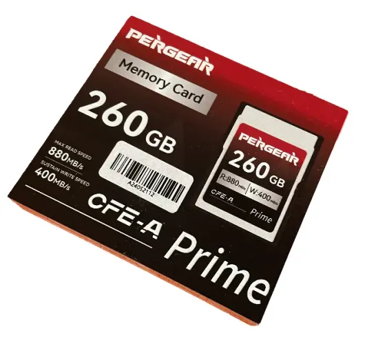 Cartão Cfexpress Pergear Professional 260gb Tipo A