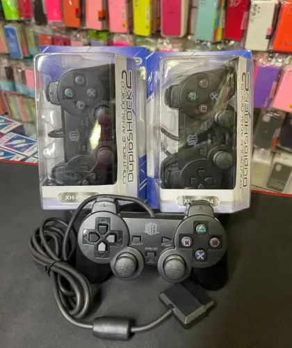 Controle Com Fio Para Playstation 2 XH-PS004
