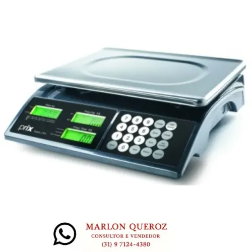 Balança Eletrônica 15/30KG Prix3 Toledo