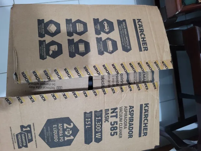 Aspirador de Pó e Líquido Kärcher NT 585 Basic