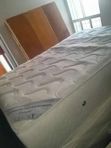 Colchão mais cama qualidade Ortobom 