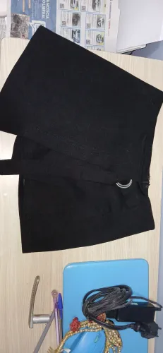 Short Saia Feminino Preto